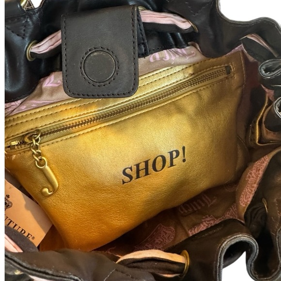 SOLD ❤️ Y2K Vintage Juicy Couture Pink Daydreamer Tote+Bag Charm - Picture 6 of 17